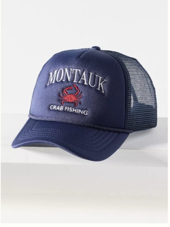 Anthropologie Other - NWT Anthropologie Coney Island Picnic Nantucket Trucker Hat